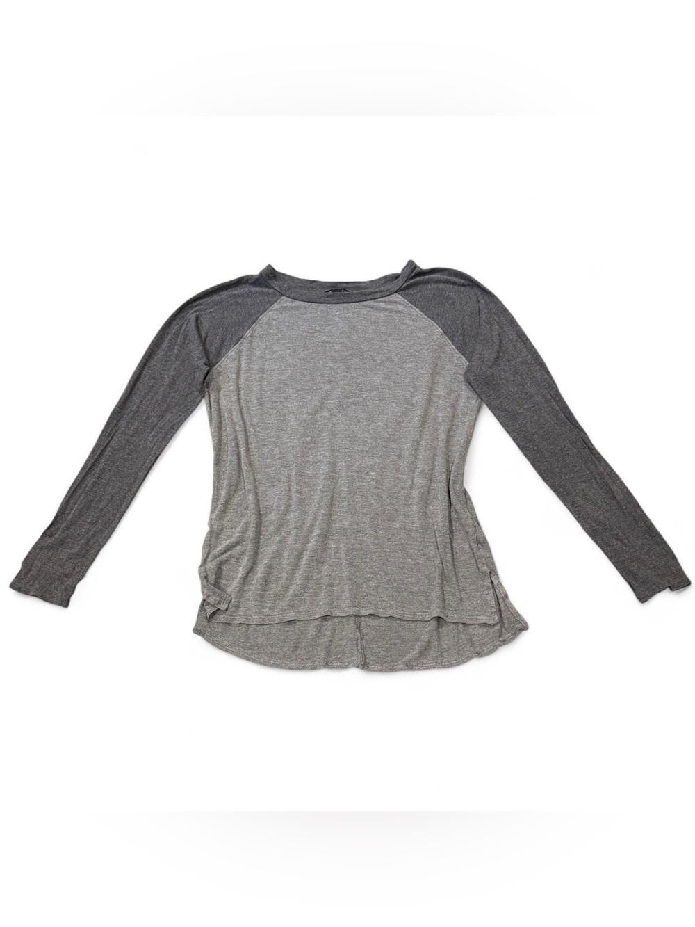 Banana Republic Gray Long Sleeve Raglan T-Shirt Size S